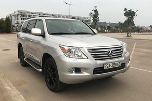 Lexus LX570 biển "lộc phát" giá 3,2 tỷ đồng tại Hà Nội