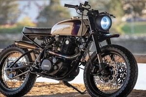 Yamaha SR500 1978 đồng nát "lột xác" cực đẹp sau 7 năm