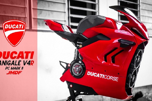 Choáng với máy tính phong cách siêu môtô Ducati Panigale 