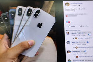 iPhone X tràn về Việt Nam, giá từ 10 triệu đồng