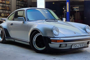 Porsche 930 Turbo độc nhất Việt Nam lăn bánh tại Hà thành