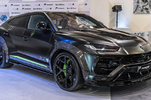 Siêu SUV Lamborghini Urus hầm hố hơn nhờ Prior Design "dao kéo"