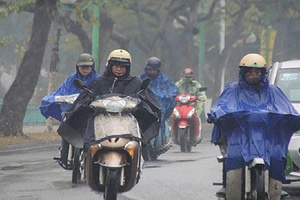 Dự báo thời tiết 27/3, miền Bắc nhiều nơi mưa giông do khí lạnh tràn về