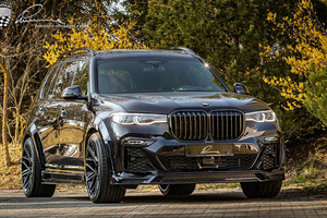 BMW X7 cơ bắp hơn với bản độ thân rộng từ Lumma Design