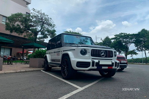 Mercedes-AMG G63 hơn 10 tỷ của Minh Nhựa thay áo mới