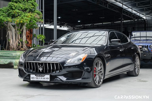 Cận cảnh Maserati Quattroporte S Q4 hơn 3 tỷ tại Việt Nam