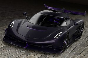 Siêu xe Koenigsegg Jesko Hydra tím mộng mơ cho doanh nhân trẻ