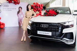 Lệ Quyên tậu SUV hạng sang Audi Q8 chính hãng hơn 5 tỷ đồng