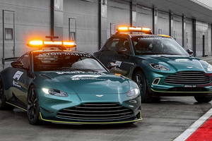 Siêu xe Aston Martin Vantage phiên an toàn trên đường đua F1