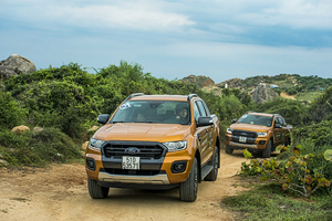 Ford Ranger tại Việt Nam tiếp tục xây chắc ngôi “vua bán tải“