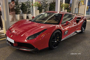 Ferrari 488 GTB độ Novitec Rosso “hàng hiếm” tái xuất ở Sài Gòn