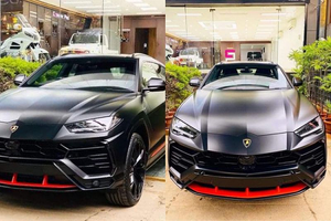 Lamborghini Urus "kịch độc" độ Graphite Capsule của sao Bollywood