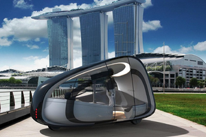 Homm Autonomous Experience Pod - "xế hộp tự lái" của tương lai