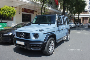 Mercedes-AMG G63 màu độc hơn 10 tỷ của Cường Đô la ở Sài Gòn