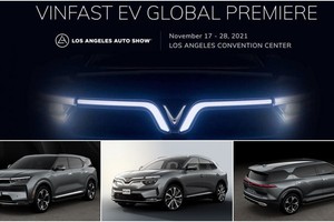 Vinfast VF e35, e36 vào top xe điện nổi bật LA Auto Show 2021