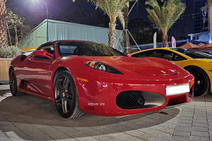 Ferrari F430 Spider của "Dũng mặt sắt" tái xuất trên phố Sài Gòn