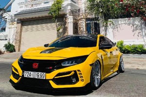 Tay chơi Vũng Tàu chi mạnh hầu bao "lột xác" Honda Civic lên Type R