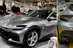 Siêu SUV Ferrari Purosangue lần đầu lộ diện hoàn chỉnh