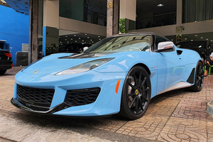 Cận cảnh Lotus Evora GT "độc nhất' tại Việt Nam