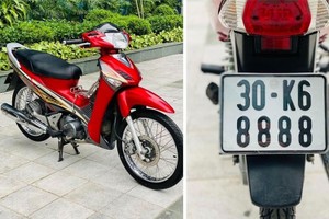 Honda Future Neo biển "tứ quý 8", chạy chán bán gần 170 triệu đồng