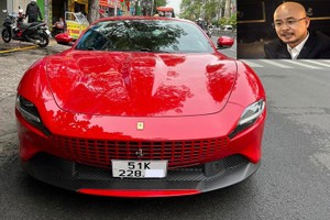 Ferrari Roma hơn 20 tỷ "về nhà" đại gia Đặng Lê Nguyên Vũ