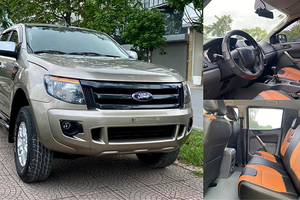 Ford Ranger 2014 "chạy chán chê", rao bán hơn 450 triệu tại Việt Nam