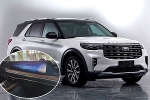 Ford Explorer 2023 gây “ngợp thở” với màn hình trung tâm 27 inch