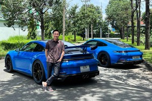 Cường Đô la xách Porsche 911 GT3 hơn 16 tỷ "đua nóng" dịp cuối tuần