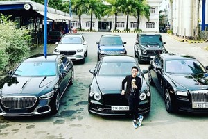 Minh Nhựa "khoe hàng" dàn xe sương sương hơn 80 tỷ, vắng Pagani Huayra