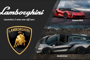 Lamborghini Invencible và Autentica - siêu xe động cơ V12 cuối cùng  