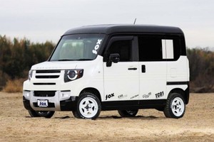 Dafunder - chiếc Land Rover Defender + Honda N-Van của tay chơi Nhật Bản