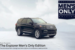 Ford ra mắt chiếc Explorer không thể chạy được nếu thiếu phụ nữ?