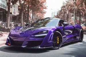 "Tóm gọn" siêu xe McLaren 720S hơn 20 tỷ màu tím độc nhất Việt Nam