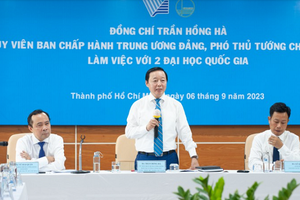 Phó thủ tướng: Sẽ ban hành Nghị định về Đại học Quốc gia