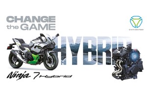 Kawasaki Ninja 7 - môtô hybrid thương mại đầu tiên trên thế giới