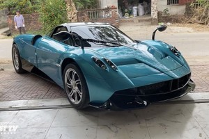 Pagani Huayra độc hơn "thần gió" 80 tỷ của Minh Nhựa đã hoàn thiện