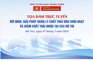 Sắp có tọa đàm về giảm chất thải nhựa đô thị tại Hà Nội