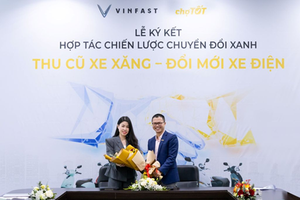 VinFast hợp tác cùng Chợ Tốt thu cũ xe xăng, đổi xe máy điện