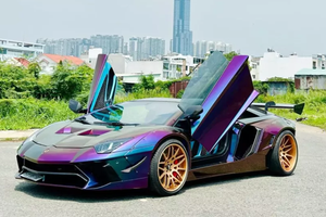 Đại gia Vũng Tàu chi gần 3 tỷ đồng độ Lamborghini Aventador LP700-4 