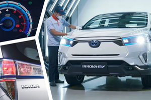 Cận cảnh Toyota Innova EV điện giá 1,8 tỷ đồng tại Đông Nam Á