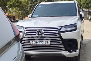 Thực hư Kia Sorento và Lexus LX600 dùng chung biển số 30H-777.77?