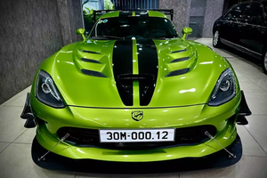 “Siêu rắn” Dodge Viper ACR hơn 20 tỷ, độc nhất Việt Nam có chủ mới