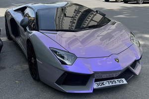 Lamborghini Aventador "biển tứ quý 9" Hà Nội rao bán 22 tỷ đồng