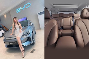 Tận thấy BYD M6 "bằng xương, bằng thịt" sắp bán ở Việt Nam