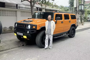 Cụ ông tậu "quái vật" Hummer H2 gần 3 tỷ đồng ở Hà Nội