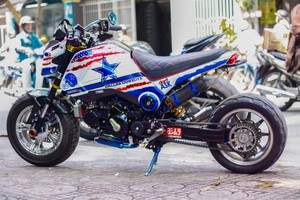 Honda MSX "lột xác" phong cách cao bồi miền Tây