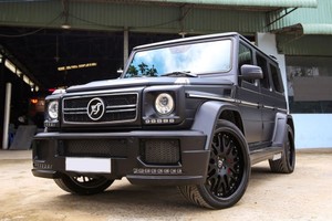 Cận cảnh Mercedes- Benz G63 AMG độ khủng nhất VN