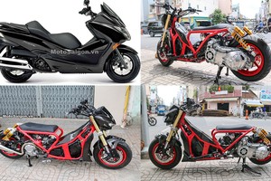 “Ve sầu" Honda Forza 250 thoát xác siêu dị tại Sài Gòn