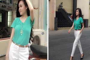 Bà Tưng kín đáo, múa phụ họa “Cơn mưa ngang qua“