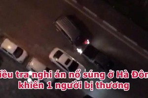 Clip: Dùng ô tô đấu nhau rồi nghi nổ súng khiến 1 người bị thương 